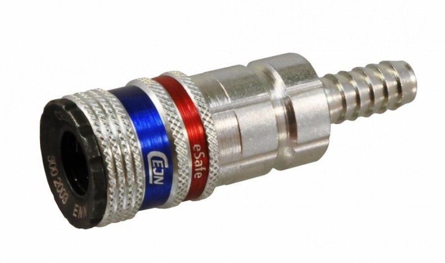 CEJN - veiligheidssnelkoppeling - eSafe 300 - 022 x 8mm slangpilaar - 10-300-2003