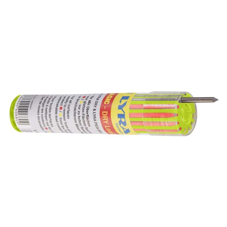 Lyra Dry vullingen - 6x grafiet - 3x rood - 3x geel