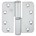 BSW projectpaumelle - afgerond 89x89x3 mm - BB 807 GV f1 rd - draairichting 1