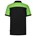 Tricorp Workwear 202006 Bicolor Naden unisex poloshirt Zwart Lime XXL