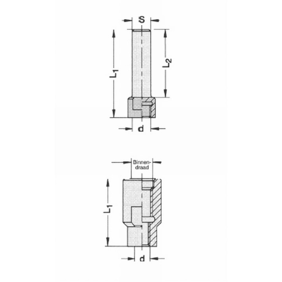 JSO-TR wisselschacht - 6mm - 39511-0-00000