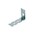 Gebr. Bodegraven lijmbouwmuuranker star 40x68 22x1.25 - 40x68x22x1,25mm - RVS A4