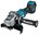 Makita haakse accu slijpmachine - GA037GZ04 - 40V Max - 180mm - excl. accu en lader - met veiligheidsschakelaar - in doos