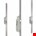 HMB serie 004 meerpuntssluiting cilinderbediend RVS SKG3 - doornmaat 55 mm - 1700mm - PC 72 - 500340