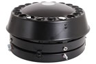 Nedco ronde schoorsteenkap - Neo plus - tot Ø300mm - zwart - aluminium