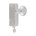 Dauby raamkruk - Pure PHR / DKS - mat wit brons - afsluitbaar
