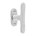 Dauby deurkruk - Pure PHT"T+T" / PBTC 1 - mat wit brons  