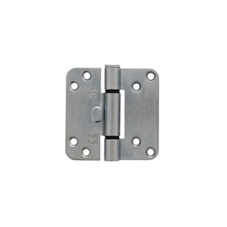 Intersteel glijlagerscharnier - afgerond - 89x89x3 mm - verzinkt
