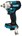 Makita accu slagmoersleutel - DTW301ZJ - 18V - excl. accu en lader - in Mbox