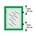 AXA raamsluiting 3308 - met drukknop en nok - draairichting 1-4 - linksdraaiend - wit - 3308-41-68/E