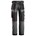 Snickers Workwear 6351 Stretch Loose Fit Werkbroek grijs/zwart - maat 46