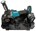 Makita DK401NX accu combiset XGT 40V 4-delig in 2 M-boxen 