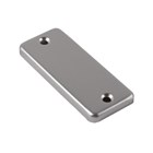 AMI afdekrozet 4 RH - aluminium geperst 1,5mm - F1 - 216401