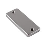 AMI afdekrozet 4 RH - aluminium geperst 1,5mm - F1 - 216401