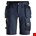 Snickers Workwear 6141 Korte broek met holsterzakken blauw/zwart - maat 44