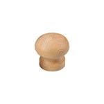Intersteel meubelknop - rond - bol - 30 mm - grenenhout