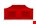 Grizzly zijwand RAAM - GO-WORK - 6 m - rood