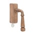 Dauby raamkruk - Pure PH1830 / DKS - ruw brons - afsluitbaar
