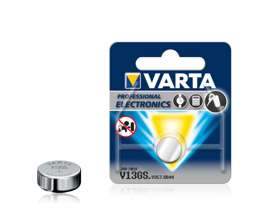 Varta knoopcel - Primair zilver - V13GS/357 (SR44)