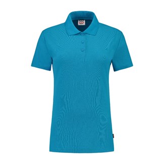 Tricorp Casual 201006 Dames fitted poloshirt Turquoise maat XXL