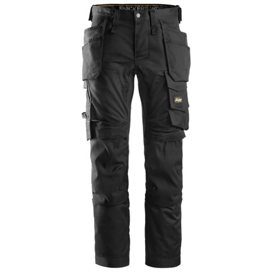 Snickers Workwear 6241 Stretch Werkbroek met holsterzakken zwart - maat 50