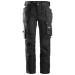 Snickers Workwear 6241 Stretch Werkbroek met holsterzakken zwart - maat 50