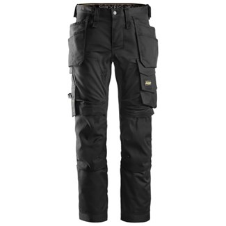 Snickers Workwear 6241 Stretch Werkbroek met holsterzakken zwart - maat 50