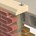 Gebr. Bodegraven muurplaatanker - met plaat 225 mm excentrisch - M12x500 mm - verzinkt