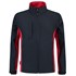 Tricorp softshell jack - Bi-Color - Workwear - 402002 - marine blauw/rood - maat S