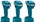 Makita instelbare slagschroevendraaier - DTDA040Z - 14,4 V - 35 Nm - excl. accu en lader - in doos