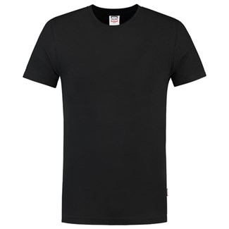 Tricorp T-shirt fitted - Casual - 101004 - zwart - maat 128