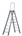 Altrex dubbel oploopbare trap - Falco - FDO 8 - max. werkhoogte 3,90 m - 2 x 8 treden