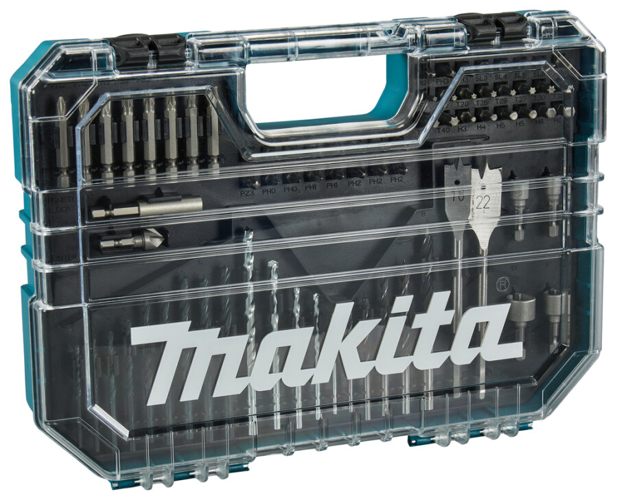 Makita E-15126 - boor-/schroefbitset [75-delig] - in kunststof koffer