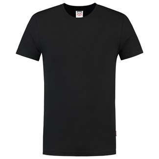 Tricorp T-shirt fitted - Casual - 101004 - zwart - maat 116