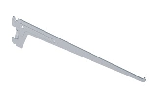 Element drager enkel - wit - 40 cm - 2-haaks