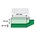 AXA telescopische uitzetter 30IN - wit - 2826-00-54/E