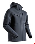 MASCOT Customized Softshell jas capuchon - 22086-662 - donkermarine - maat XS