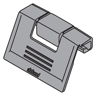 Blum Greep voor binnenlade ZIF.80M5 GRIFF V25SEIWit
