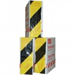 Afbakenlint geel/zwart - 80mm x 500m 