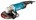 Makita haakse slijper 230V - GA9070X1 - 2800W - ∅230mm - met vastzetschakelaar - in doos
