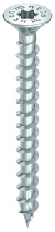 HECO TOPIX-plus schroeven - platkop verzinkt - 4x40 mm - Torx T-20 (HD20) - voldraad - 200 st