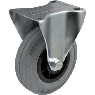 Bokwiel rubber 80mm - 50kg