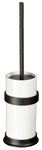 Dauby toiletborstel houder - Pure Plus - verouderd ijzer zwart - whitepot