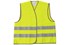 Sacobel verkeersvest - geel - 2 horizontale strepen - maat M