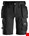 Snickers Workwear 6141 Korte broek met holsterzakken zwart - maat 62