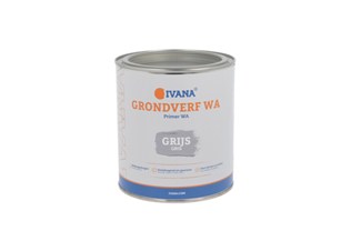 Ivana 57315 watergedragen Grondverf grijs - 1 liter 