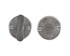 Dauby WC garnituur - Pure / 50 - ruw metaal