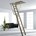 Roto zoldertrap - Cadet 3 ISO RC - 140 x 70 cm - 3-delig