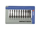 Ivana bitset 10-delig - IMPACT Torx - inclusief cassette
