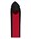 Tricorp T-shirt Bi-Color - Workwear - 102002 - zwart/rood - maat XS